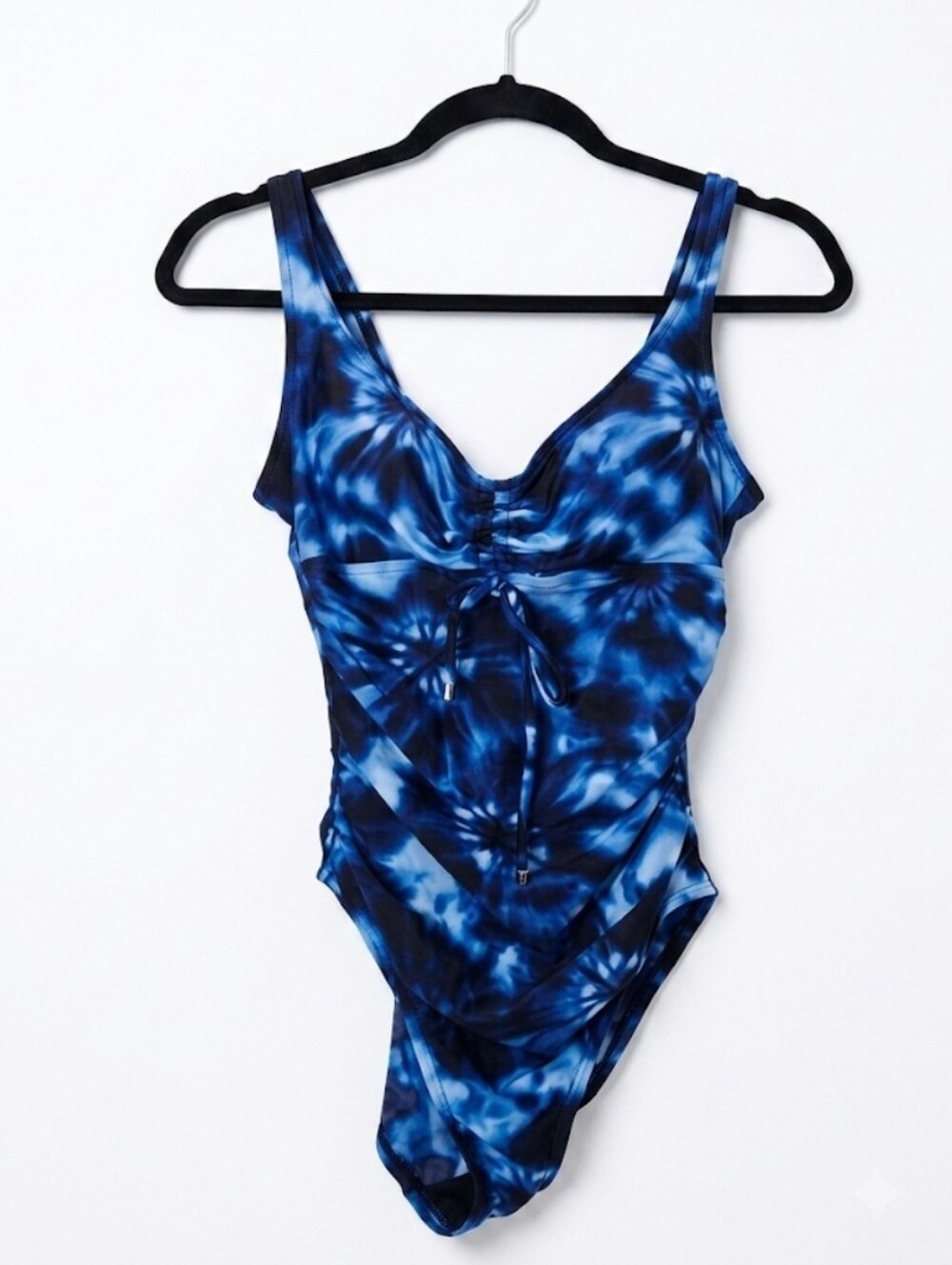 Aqua‎ Green printed one piece swimsuit